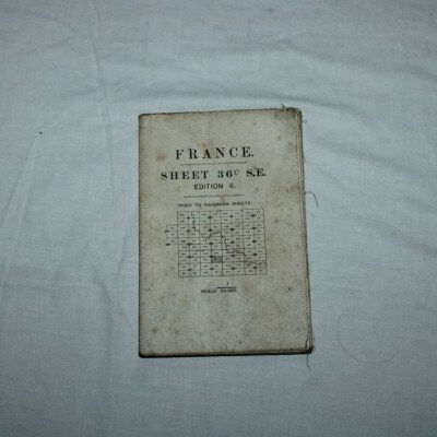 Carte Douai 1916