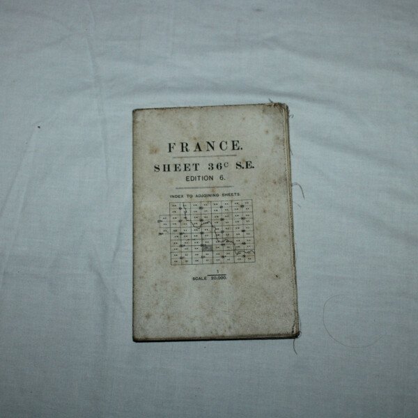 Carte Douai 1916