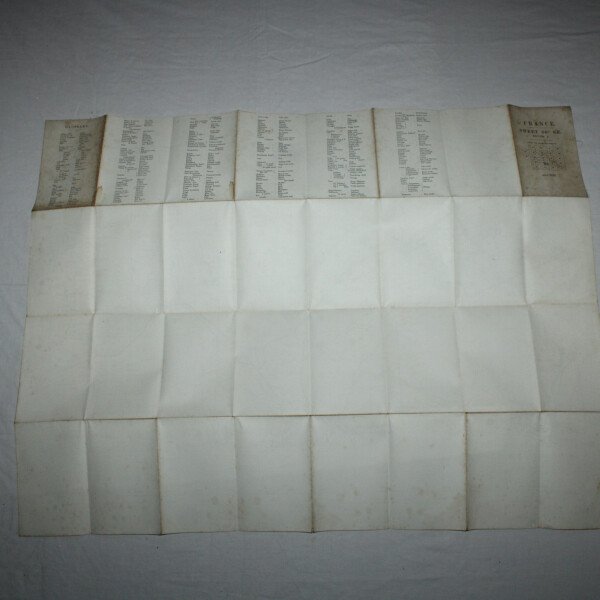 Carte Douai 1916