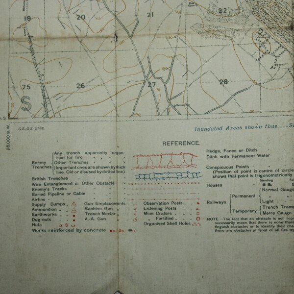 Trench map 11 A Lens