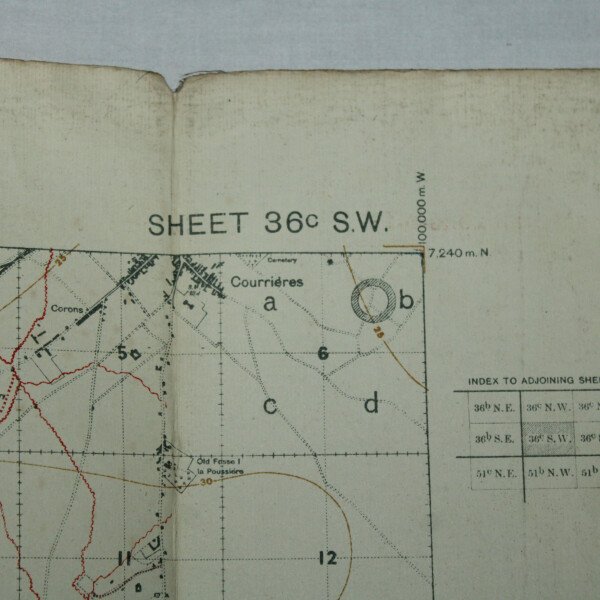 Trench map 11 A Lens