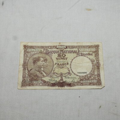Billet 20 francs belge