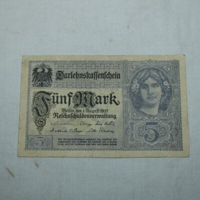 Billet 5 mark 1917