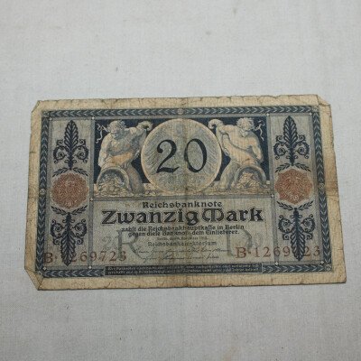 Billet 20 mark 1915