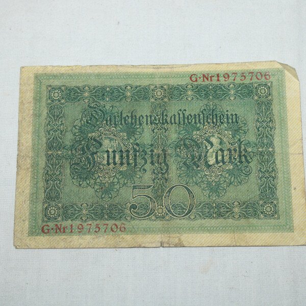 Billet 50 mark 1914