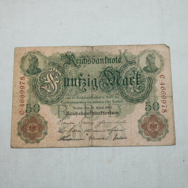 Billet 50 mark 1910