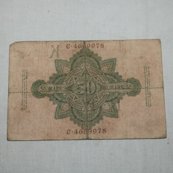 Billet 50 mark 1910