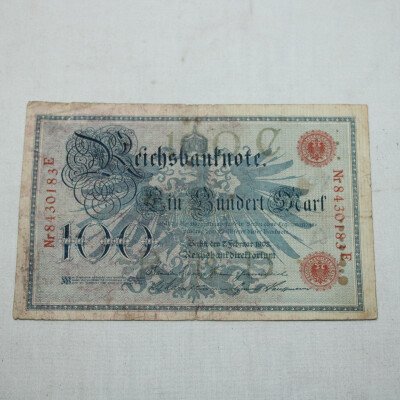 Billet 100 mark 1908