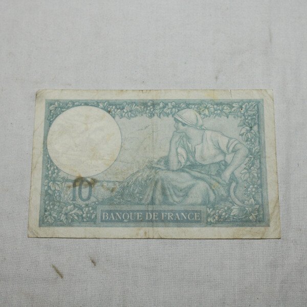 Billet 10 francs 1940