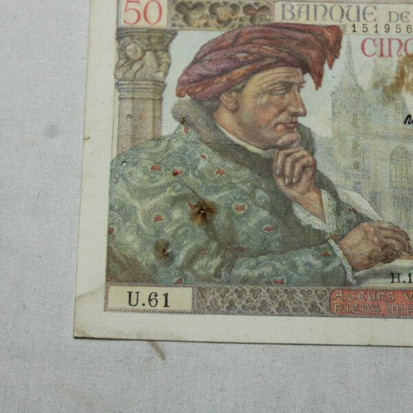 Billet 50 francs 1941