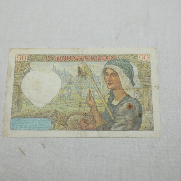 Billet 50 francs 1941