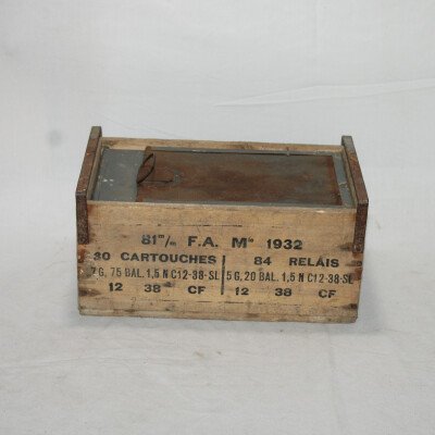Caisse relais mortier 81mm