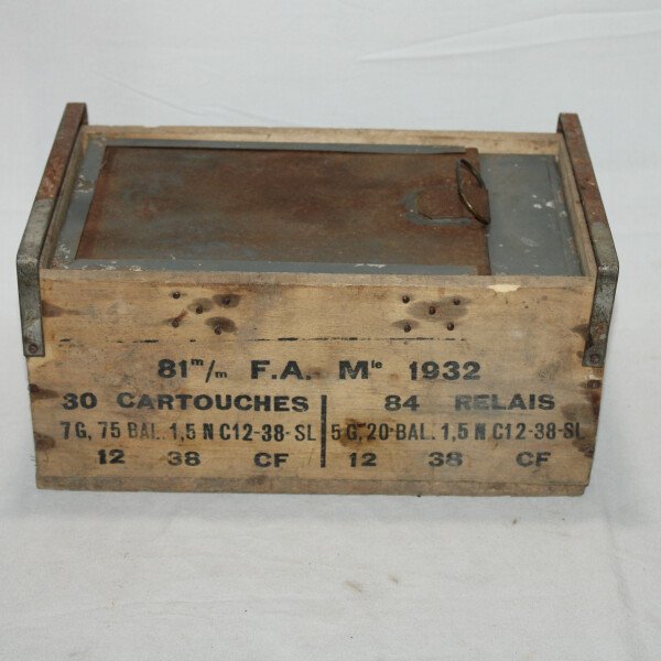 Caisse relais mortier 81mm