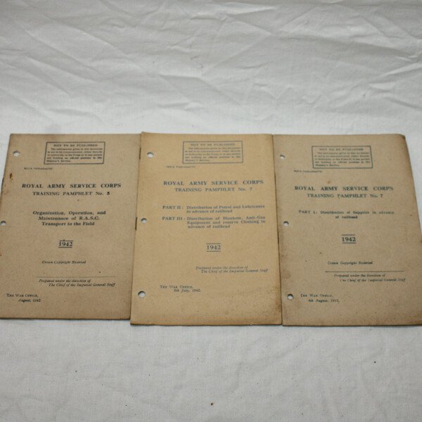 3 Manuel RASC 1942