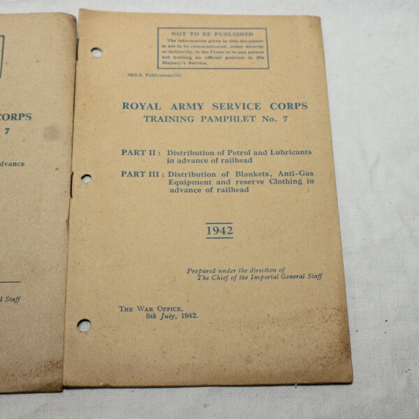3 Manuel RASC 1942