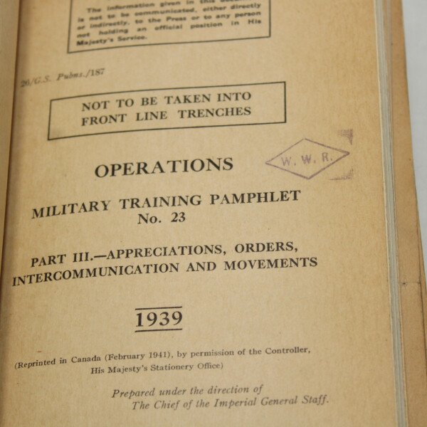 14 Manuels d'exercice Nominatif 55th RCA