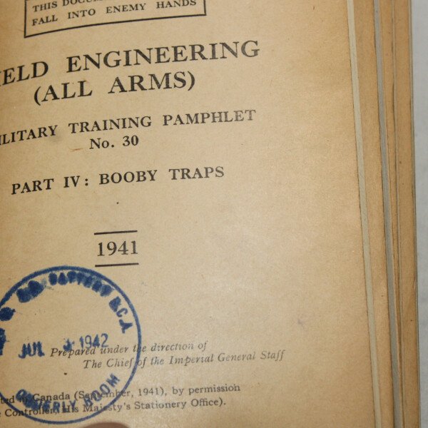 14 Manuels d'exercice Nominatif 55th RCA