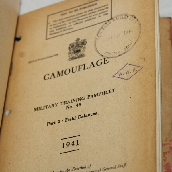 14 Manuels d'exercice Nominatif 55th RCA
