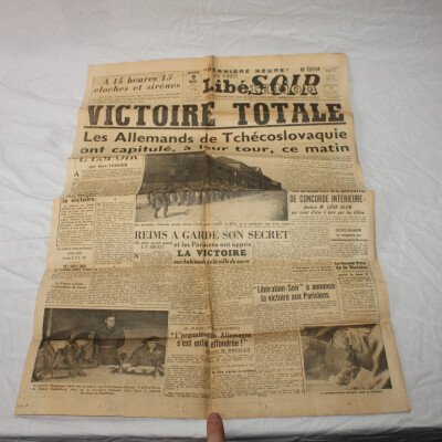 Libération soir 9 mai 1945