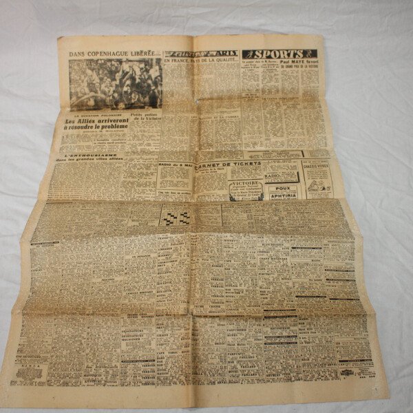 Libération soir 9 mai 1945
