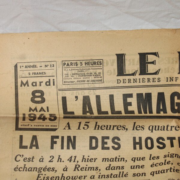 Le pays 8 mai 1945