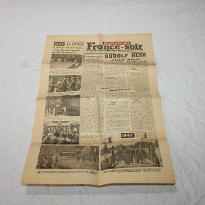France soir 6/7 mai 1945