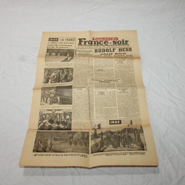 France soir 6/7 mai 1945