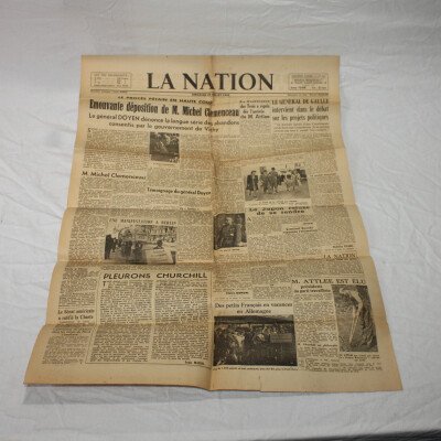 La Nation 29 juillet 1945