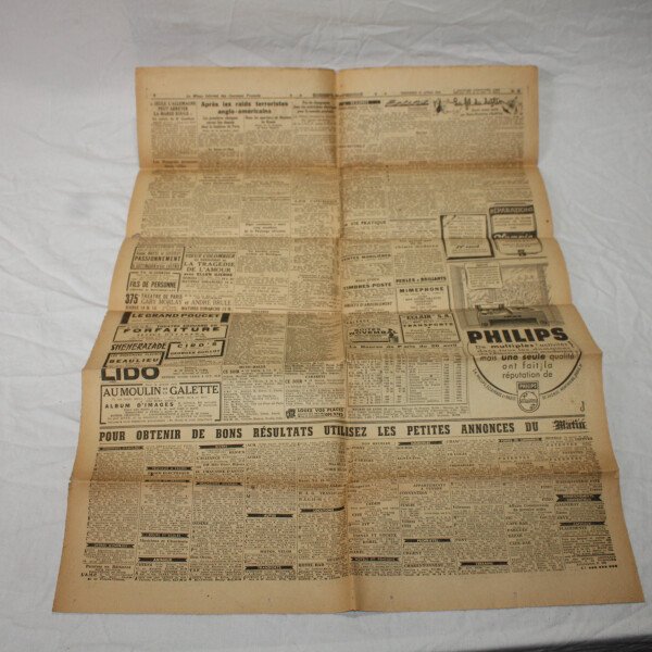 Le Matin 21 avril 1944