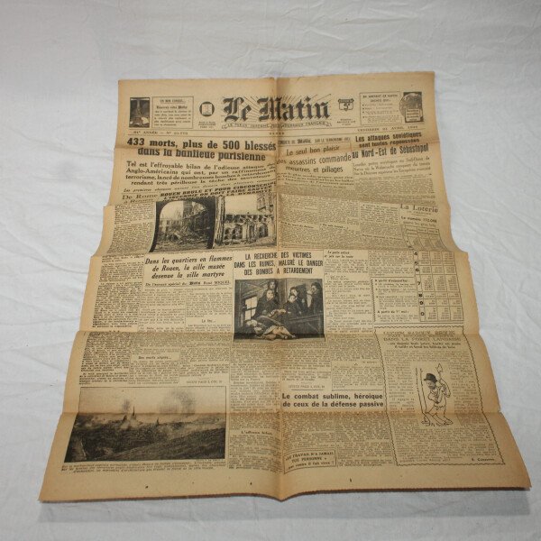 Le Matin 21 avril 1944