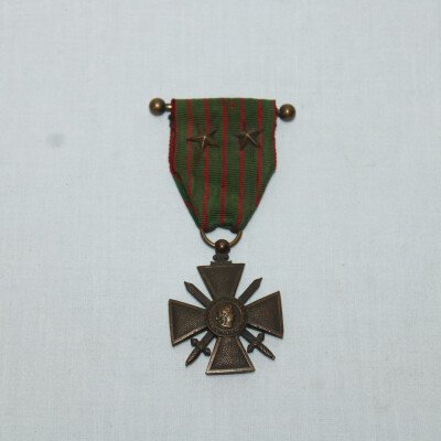 Croix de guerre 14/17 2 étoiles