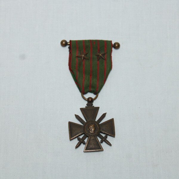 Croix de guerre 14/17 2 étoiles