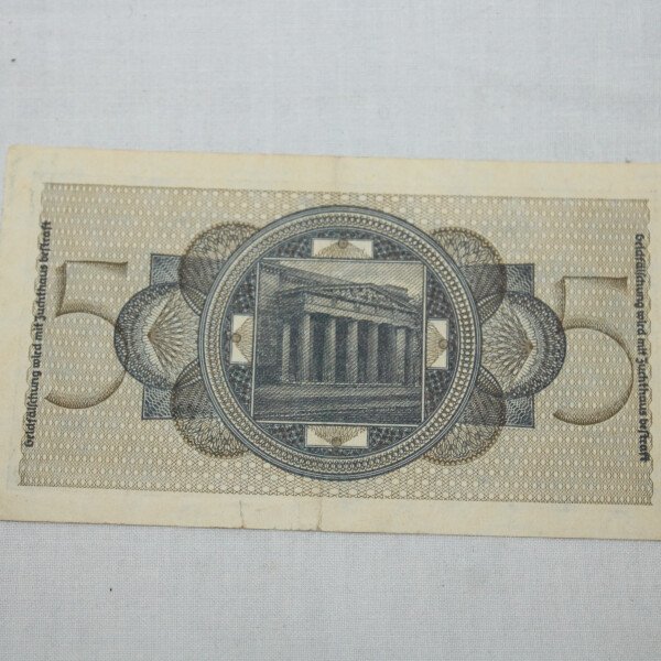 Billet de 5 reichsmark
