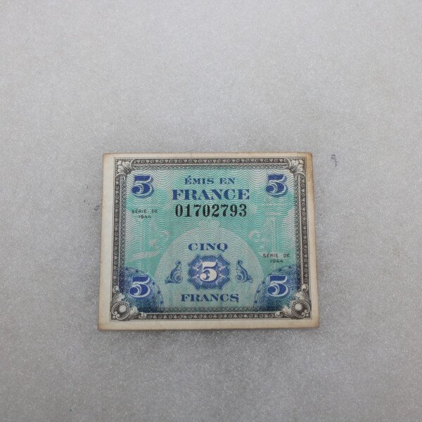 Monnaie d'invasion 5franc