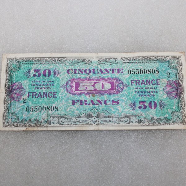 Monnaie d'invasion 50 franc