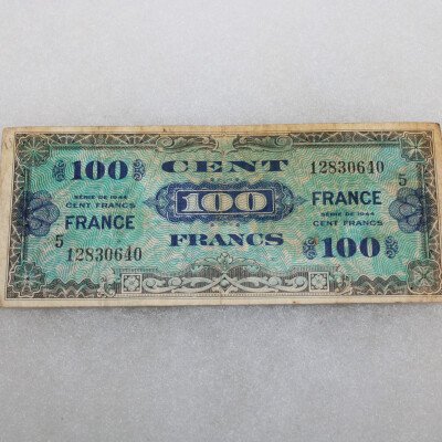 Monnaie d'invasion 100 franc