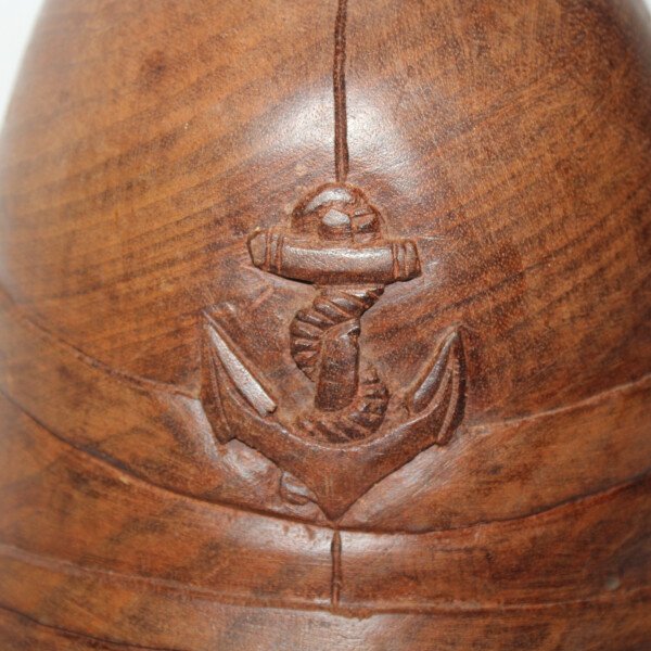 Casque pain de sucre bois