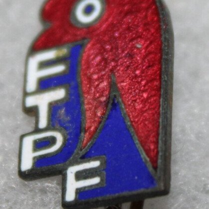 Insigne Boutonnière A.C.B.L Nantes émail grand feu fab Herdé
