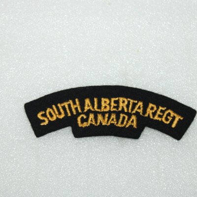 Tittle south alberta régiment