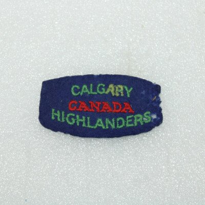 Tittle calgary highlanders