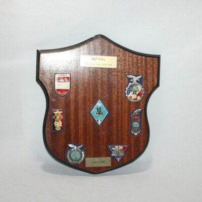 Plaque souvenir 420 dsl 1985
