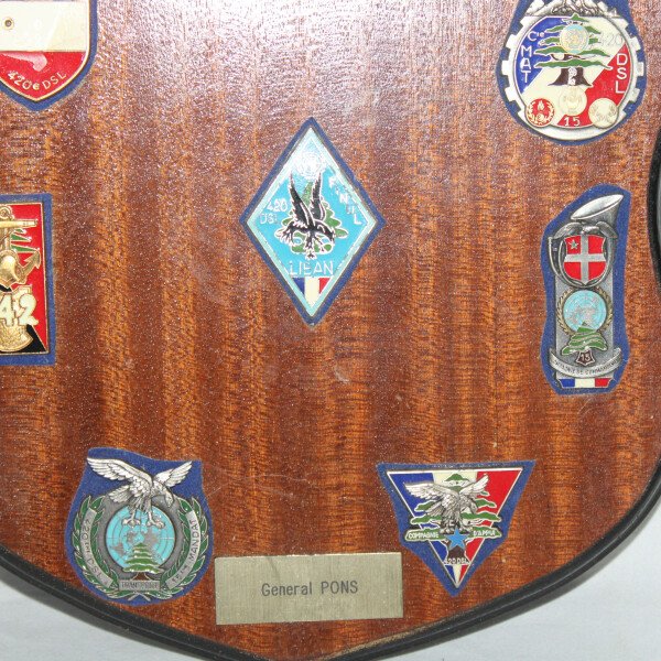 Plaque souvenir 420 dsl 1985