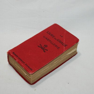 Livre du gradé d'artillerie 1926
