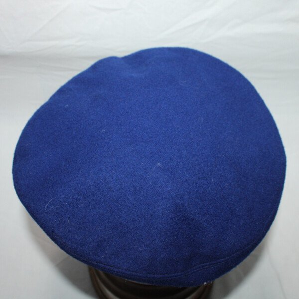 Beret bleu 3 partie