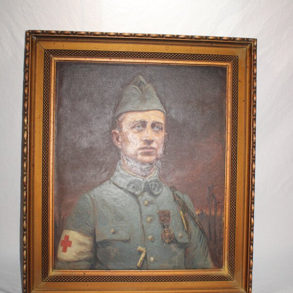 Tableau infirmier 123e RI 1918