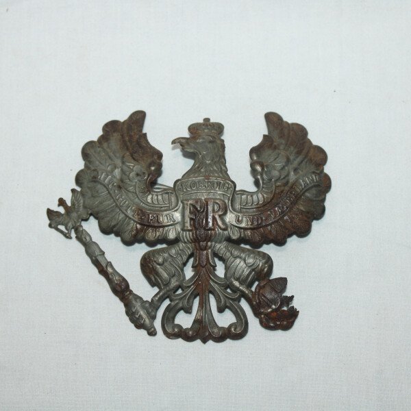 Plaque de casque Prusse N°1