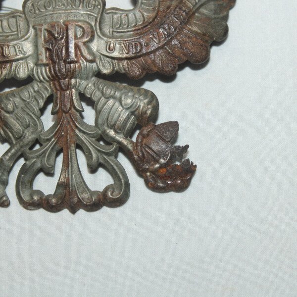 Plaque de casque Prusse N°1