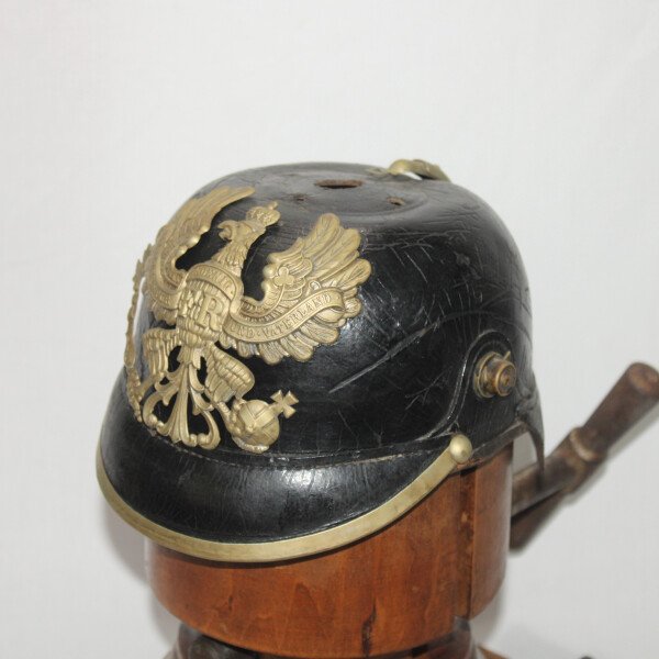 Casque pionnier prussien