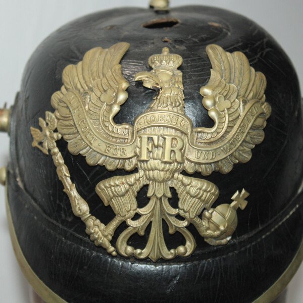 Casque pionnier prussien