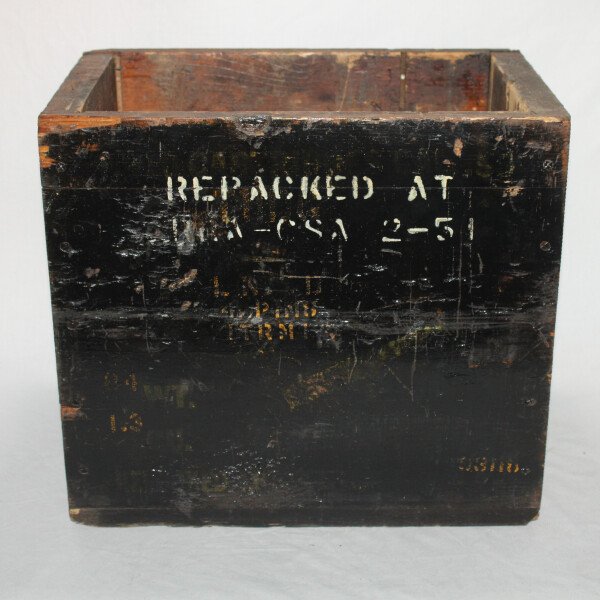 Caisse bois Cal.50